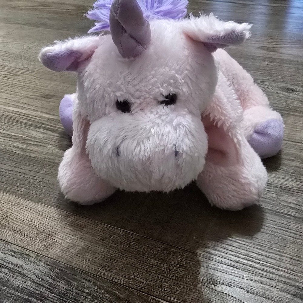 Pillow Charms Magical Unicorn Plush‎ Folding Pillow Pink Purple Small 2013